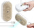 3-in-1 Steam Brush with Steamer - Suitable for Cats, Dogs and All Pets (White)